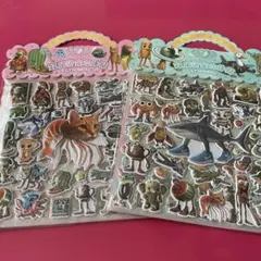 2枚綴り×2 イタリアンブレインロット ぷっくりシール ③