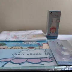 1番くじ、ちいかわ、4点セット