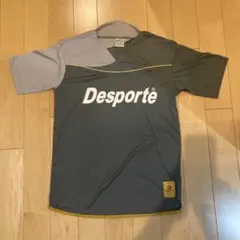 【Desporte】プラクティスシャツ半袖 （M）グレーのサムネイル