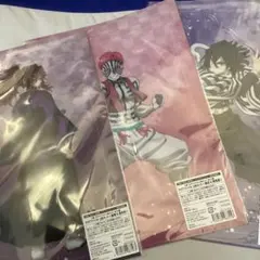 鬼滅の刃　クリアファイル　２枚セット　3組