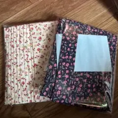 バイヤステープ　花柄