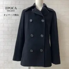 新品未使用 EPOCA エポカ コットンミックスツイード ノーカラー