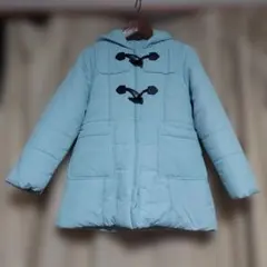 水色 中綿コート150サイズ