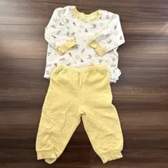 ユニクロ　キルトパジャマ上下セット