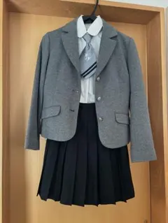 女児グレー スーツ サイズ7 フォーマル バラ売り可