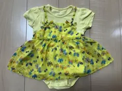 moujonjon 花柄 ワンピース サイズ80