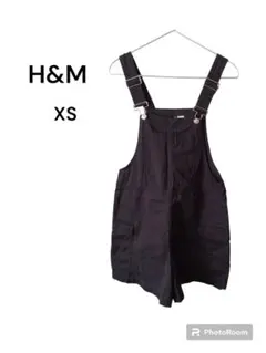 H&M サロペット　ショートパンツ　レディース XSサイズ