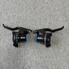 ビンテージ SUNTOUR サンツアー バーコン シフター 2-3x 6速 Vintage Suntour Blue Line Road Bike Downtube Shifters 2x6