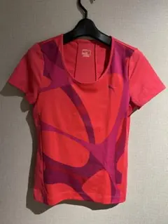 PUMA 半袖Tシャツ スポーツウェア ピンク系 レディース　①のサムネイル