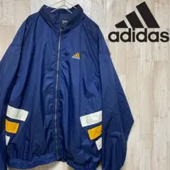 【アディダス】ナイロンジャケット＊90s＊万国旗タグ