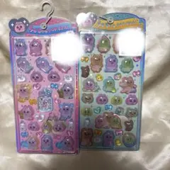 正規品 おぱんちゅうさぎ うるちゅるポップシール 新作　2枚セット