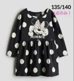 ☆新品☆Ｈ＆Ｍミニー♡プリントコットンワンピース 135/140