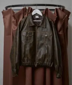 wish for ever レザージャケット Mサイズ