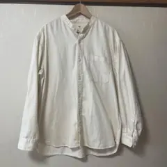 ユニクロ　デニムスタンドカラーシャツ　ユニセックスL