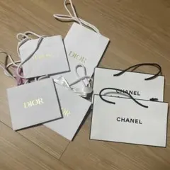 Dior & Chanel 紙袋 6個セット