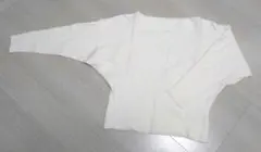 アイボリー Mサイズ ニットセーター