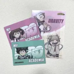 【 ヒロアカ クリアファイル 】トガヒミコ・麗日お茶子・緑谷出久