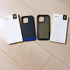 iPhoneケース スマホケース iPhone13Pro ソフトケース 黒 青