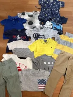 【お得な14点セット】ブランド子供服まとめ売り 男の子 約80-120cm