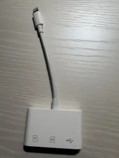Lightningコネクタ TF/SDカードリーダー