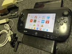Wii U ブラック 32GB 動作確認済みセット