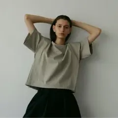 LOHEN ローヘン デザインカットソー 未使用 LOHEN ローヘン デザインカットソー 白 新品