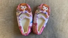 小さなプリンセス ソフィア ルームシューズ 18cm ディズニー 洗濯済