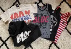 BLOC（ブロック）パーカー＆Tシャツ＆タンクトップ 120センチ　まとめ売りのサムネイル