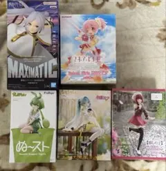 プライズ　フィギュア　5個セット