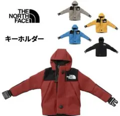 ザ・ノース・フェイス キーホルダー「ミニマウンテンジャケット」ピノレッド