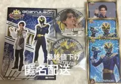 百夜陸王 ゴジュウジャー シール 缶バッジ