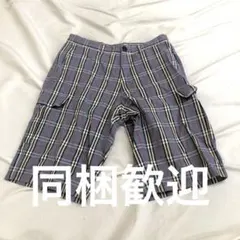 ♪BURBERRY BLACK LABEL チェック　ゴルフショートパンツ 79
