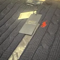 新品未使用　ラルフローレン　ケーブルニットセーター L