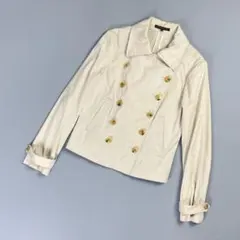 theory ダブルブレストジャケット ベージュ サイズ2*LD889