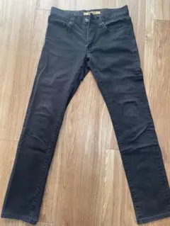 ブラック スキニーパンツ T-000