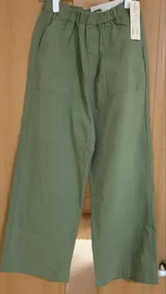 新品・タグ付き　ベイカーパンツ　カーキ　Mサイズ