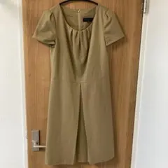 【UNTITLED】半袖ワンピース　ベルト付き