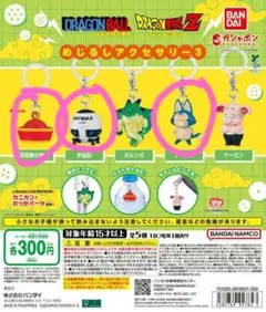 ドラゴンボール めじるしアクセサリー3　3枚セット　プーアル
