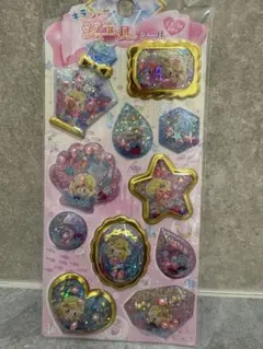 キラキラシール　シャカシャカシール　香り付き　立体シール　ジュエリーシール