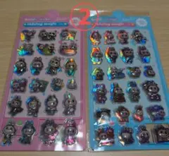 ②ラブブボンボンドロップシール(オーロラ)