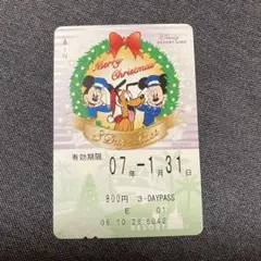 ディズニーフリーきっぷ 4日間パス 希少 - メルカリ