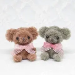 【2体セット】モールベア　チーキー　くま　モールベア　Moco.Craft