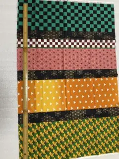 鬼滅の刃　綿生地 約110cm幅 約100㎝