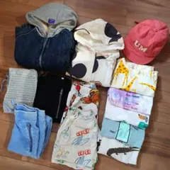 【まとめ売り　全13品】100〜116. 男の子用　子供服