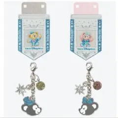 ディズニーシー ジュビリーバッジ リボン チャーム ダッフィー シェリーメイ