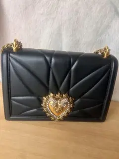 ドルチェ＆ガッバーナD&G Devotionのブラックバッグ