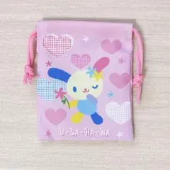 サンリオ プチ巾着 ウサハナ セリア