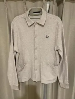 FRED PERRY/Long Sleeve Polo ベージュL