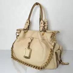 ViaRepubblica Gold Chain Leather Handbagのサムネイル