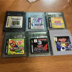 ゲームボーイ　カラー　6本カセット　まとめ売り